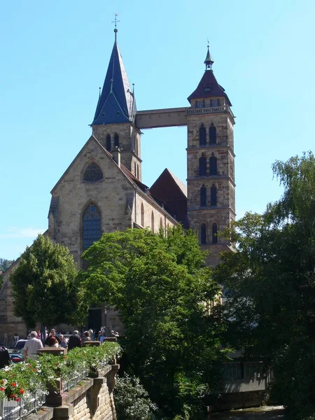 Vacker Utsikt Över Gamla Kyrkan — Stockfoto