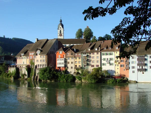 Uitzicht Historische Stad Luzern Zwitserland — Stockfoto
