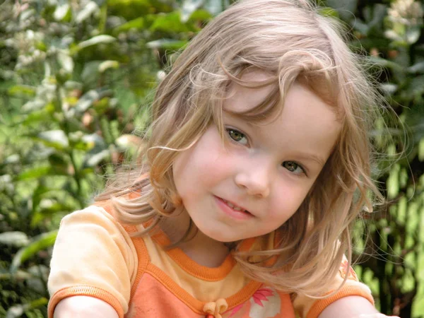 Kinderportret Zomer — Stockfoto