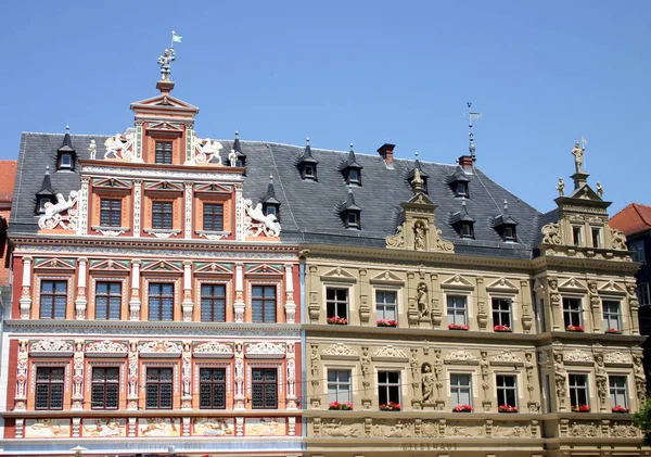 Façade Erfurt Fischmarkt — Photo