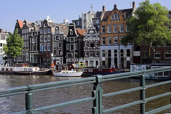 Ponte Canal Amsterdam — Fotografia de Stock