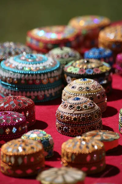 Traditional Turkish Handmade Souvenirs Market — Stock Photo, Image