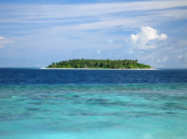 Maldivler Adasında Rüya Tatili — Stok fotoğraf