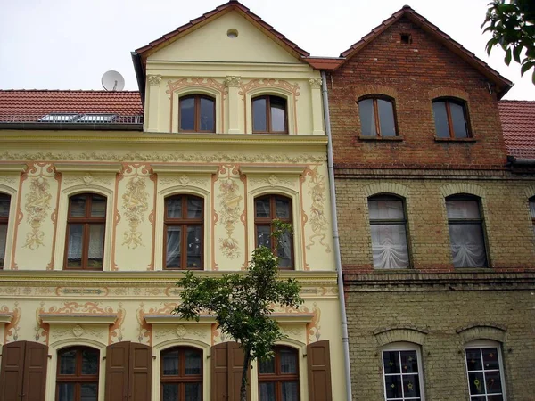 Casa Velha Cidade Riga Latvia — Fotografia de Stock