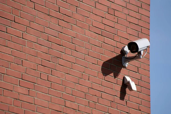 Monitoramento Webcam Tecnologia Câmera Vídeo — Fotografia de Stock