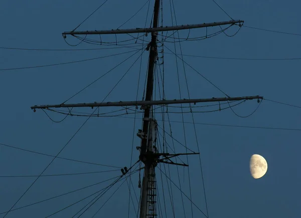 Gisteravond Stralsund — Stockfoto