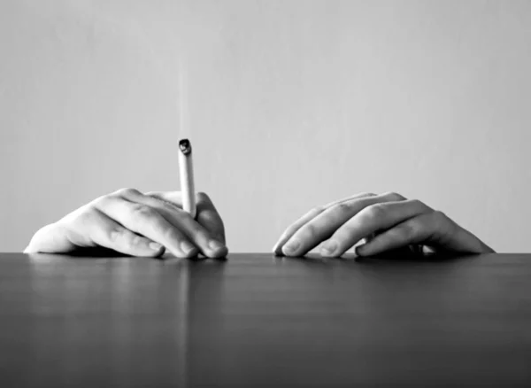 Sollst Nicht Rauchen — Stockfoto