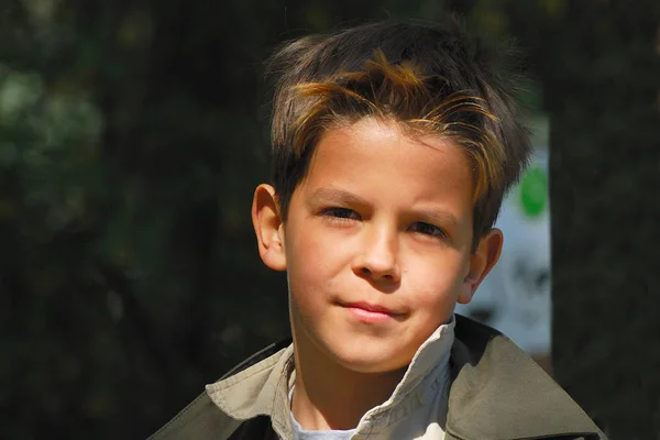 Retrato Criança Bonito Conceito Infância Feliz — Fotografia de Stock