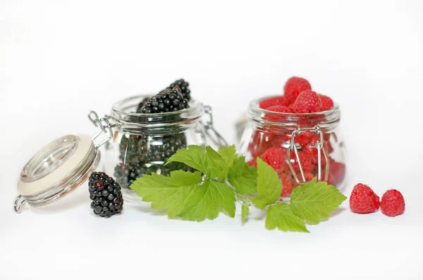 Berries Close Shot Conceito Alimentar Saudável — Fotografia de Stock