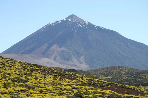 Monte Teide Tenerife Nas Ilhas Canárias Espanha — Fotografia de Stock