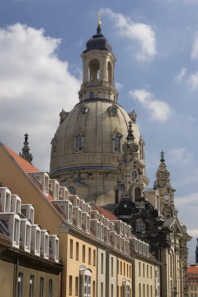 Dresden Capital Estado Saxônia Alemanha Oriental — Fotografia de Stock