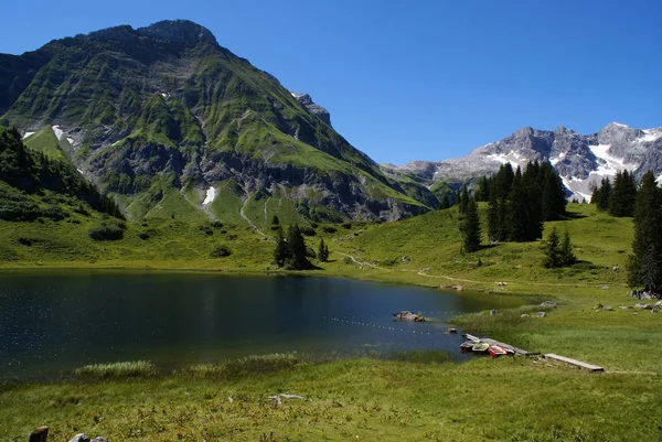 Malebný Pohled Krásnou Přírodu Horské Krajiny — Stock fotografie