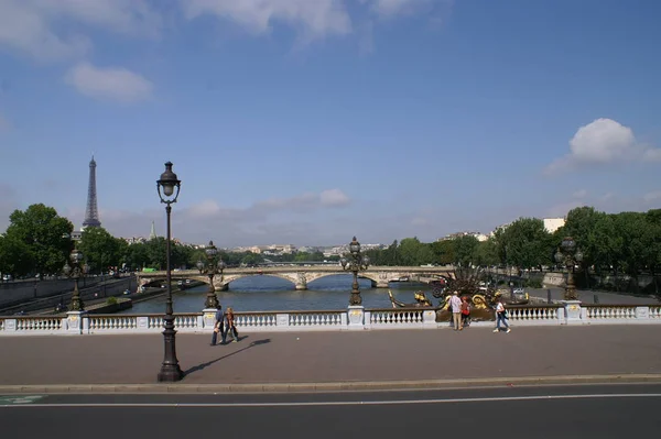 Parigi Capitale Della Francia Importante Città Europea Centro Globale Arte — Foto Stock