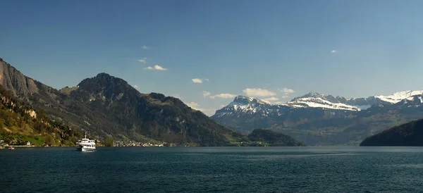 Görkemli Alp Manzarası Manzarası — Stok fotoğraf