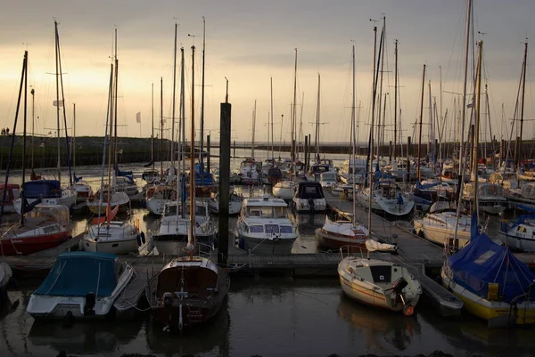 Deniz Manzaralı Marina — Stok fotoğraf