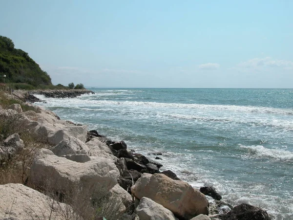Costa Del Mar Paisaje Naturaleza Fondo —  Fotos de Stock