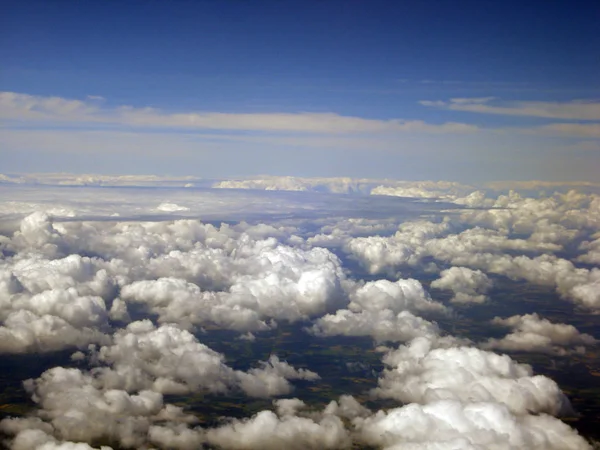 Blick Über Die Wolken — Stockfoto