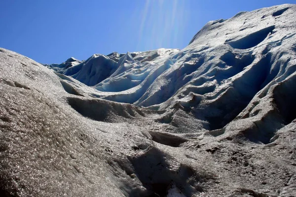 山の氷河氷の霜 — ストック写真