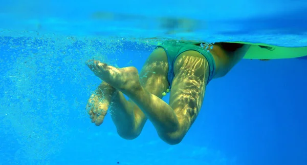 Marine Theme Wallpaper Underwater Shot — Stock Photo, Image