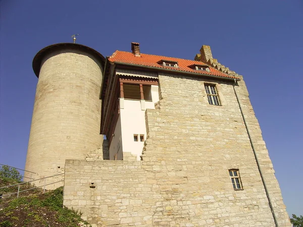 Malowniczy Widok Majestatyczną Średniowieczną Architekturę — Zdjęcie stockowe