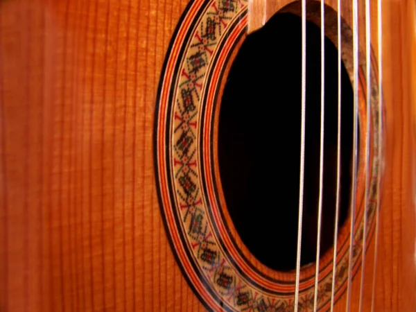 Gitara Strunowy Instrument Muzyczny — Zdjęcie stockowe