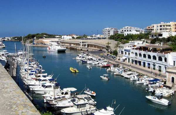 Porto Menorca Porto Della Città — Foto Stock