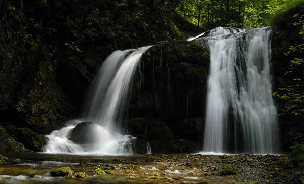 Waterfall Upper Bavaria — Stock Photo, Image