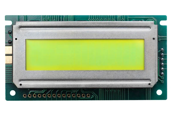 Chip Del Computer Sfondo Bianco — Foto Stock