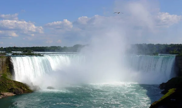 Poderosas Cataratas Niagara Cascada Canadá — Foto de Stock