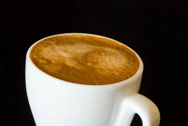 Braunes Kaffeetrinken Morgengetränk — Stockfoto