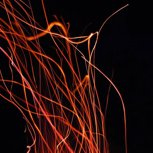 Abstrakcyjne Tło Pożaru — Zdjęcie stockowe