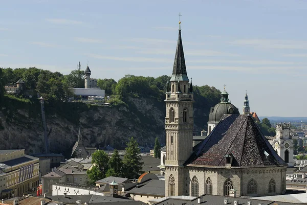 Widok Salzburg — Zdjęcie stockowe