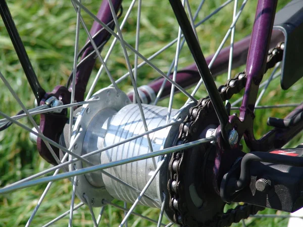 Cykel Parken — Stockfoto