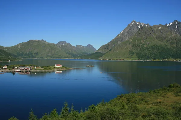 Kyrka Fjorden — Stockfoto