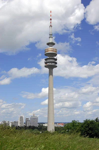 바이에른의 수도인 뮌헨에는 건물들과 박물관들이 — 스톡 사진