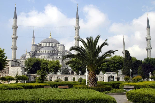 Мечеть Султанахмет Блакитна Мечеть — стокове фото