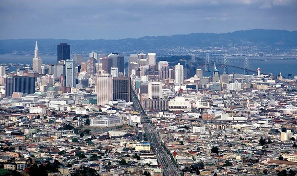 Scenic View Majestic Urban City — Stock Photo, Image