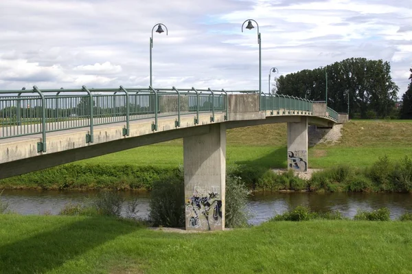 Vista Panorámica Arquitectura Del Puente — Foto de Stock