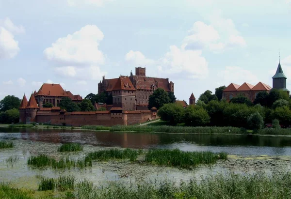 Malbork Polonia Pomerania — Foto Stock