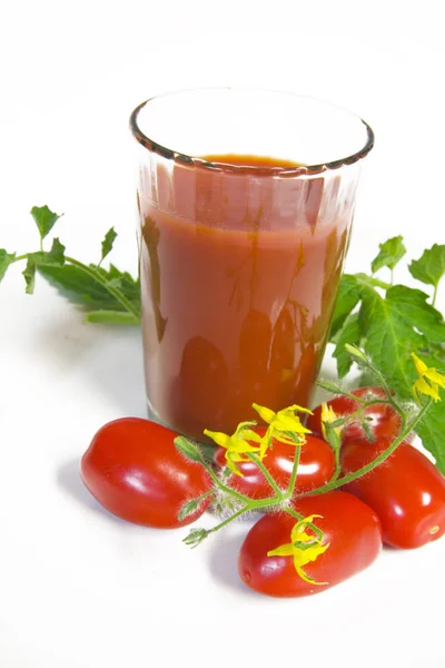 Tomato Juice Glass — Stock Photo, Image