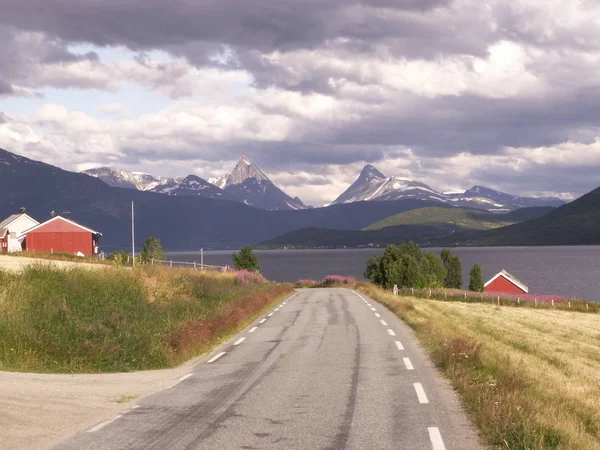 Paesaggi Nordici Campagna Norway — Foto Stock
