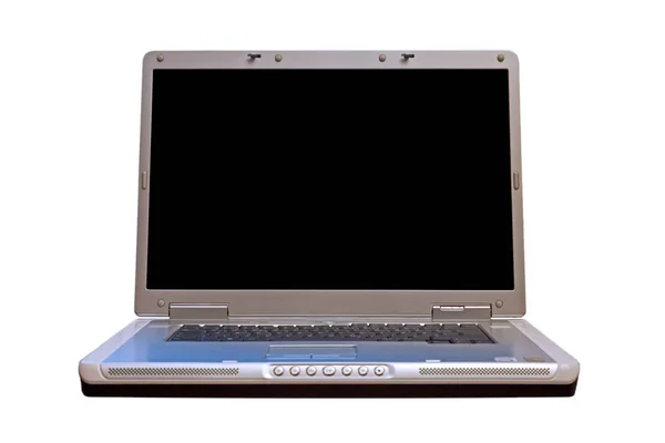 Laptop Fehér Háttér — Stock Fotó