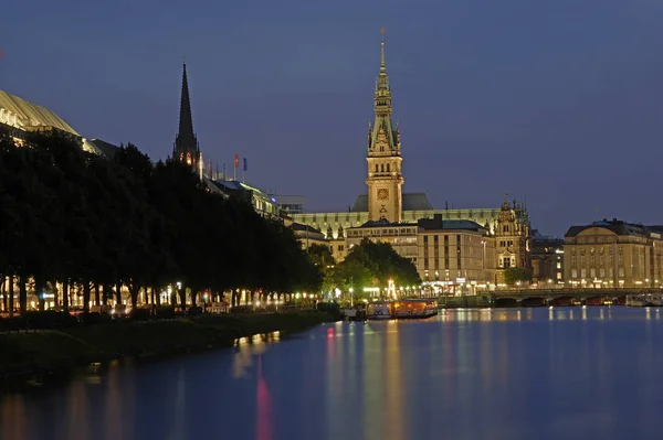 Vacker Utsikt Över Majestätisk Urban Stad — Stockfoto