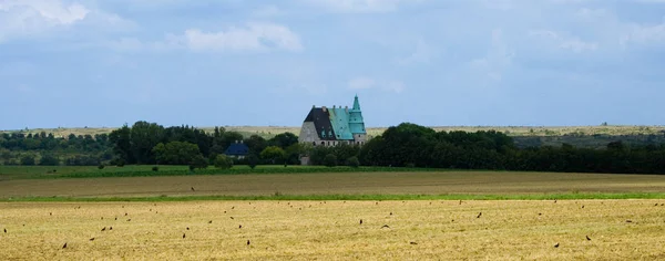 Hrad Thuringii Cestovní Architektonický Koncept — Stock fotografie