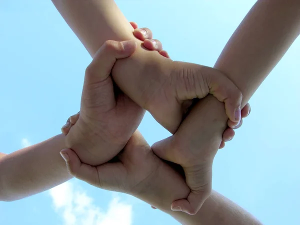 Szenische Sicht Auf Freundschaftskonzept — Stockfoto