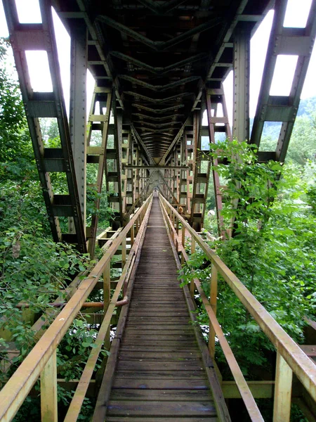 Malowniczy Widok Architekturę Mostu — Zdjęcie stockowe