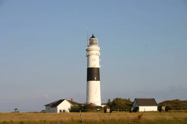 Lighthouse Island Sylt — Stock Photo, Image