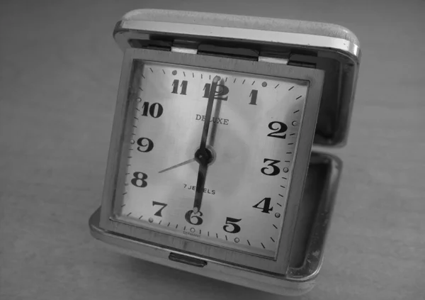 Nahaufnahme Der Uhr Konzept Des Zeitflusses — Stockfoto