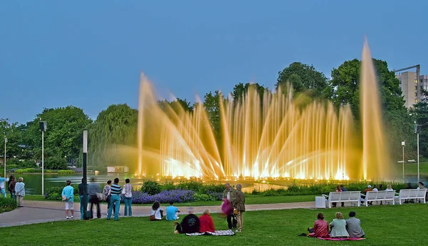 Vista Panoramica Sulla Maestosa Città Urbana — Foto Stock