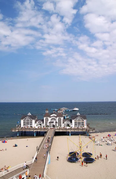 Vue Sur Plage Mer — Photo